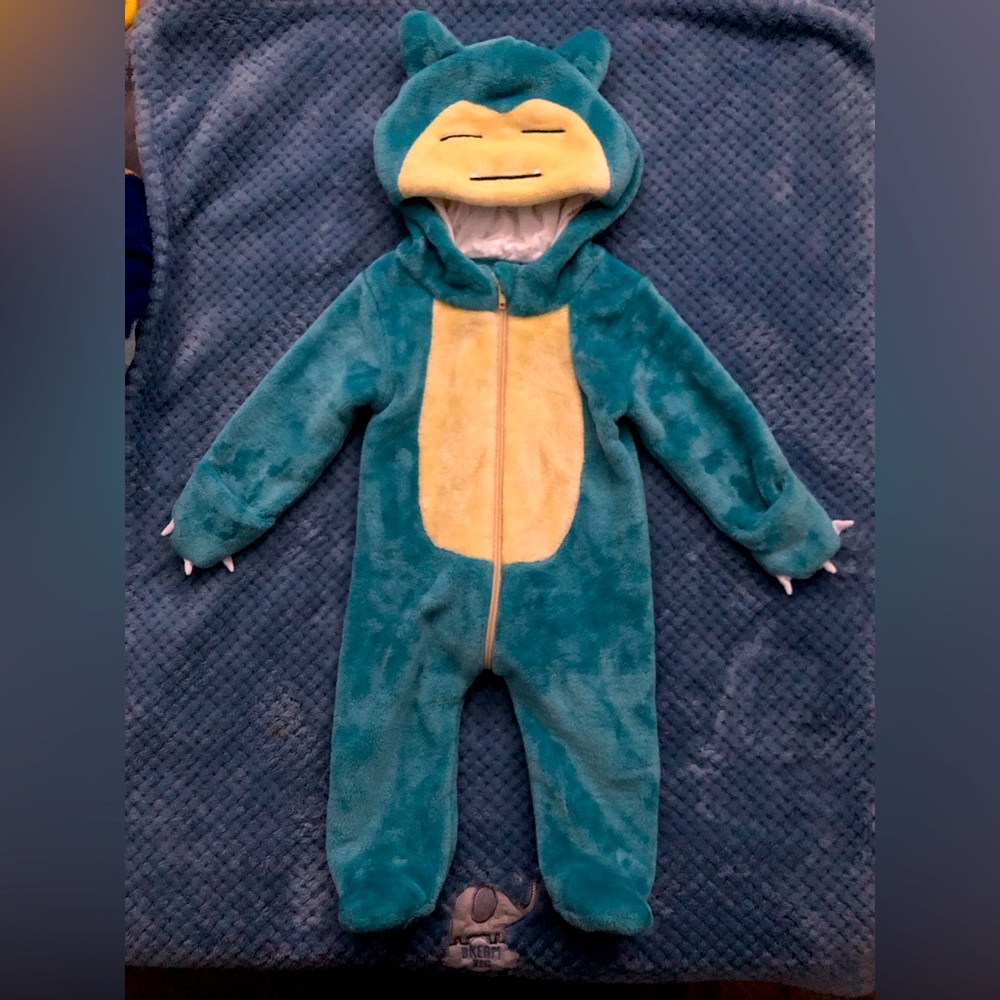 Pokemon Snorlax Baby Onesie